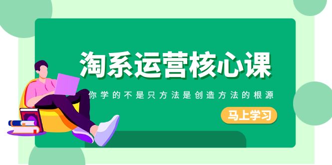 （8392期）淘系-运营核心课，你学的不是只方法是创造方法的根源（190节课）-东升网创