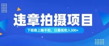 （11698期）随手拍也能赚钱？对的日入300+-东升网创