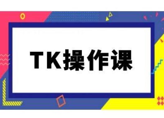 TK操作课，tiktok跨境电商教程(更新中)-东升网创