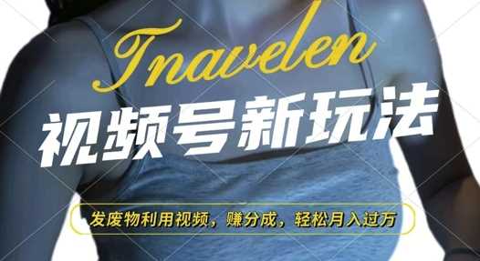 视频号新玩法，废物利用视频，撸分成收益，轻松月入过W【揭秘】-东升网创