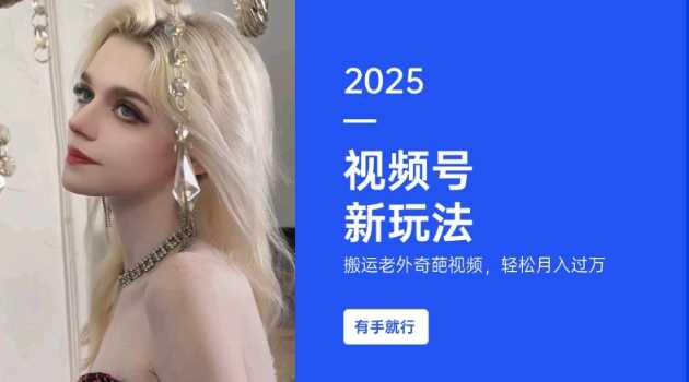 搬运老外奇葩视频，撸视频号分成计划收益，每天只需一小时，新手小白轻松月入过W-东升网创