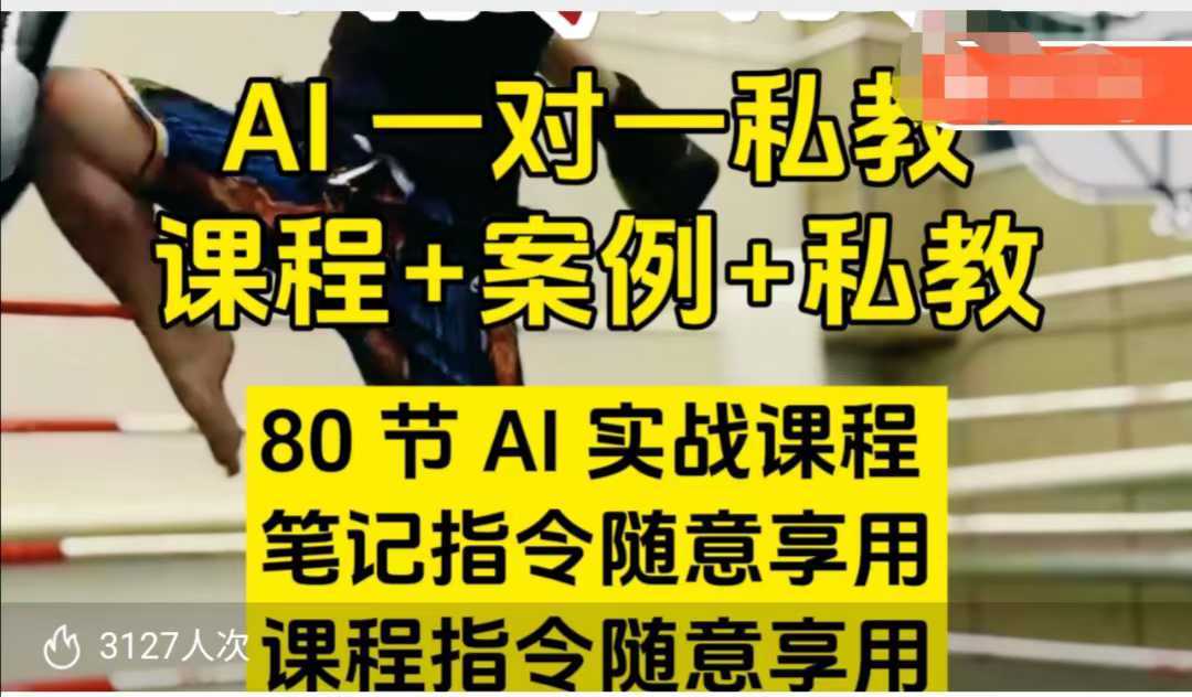 AI指令实战课，课程+案例，80节AI实战课程，笔记指令随意享用，课程指令随意享用-东升网创