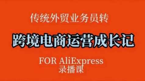 跨境电商速卖通运营课，​运营方法论+后台实操，逻辑清晰-东升网创