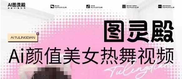 全网首发，原价988图灵殿AI颜值美女热舞视频，云端生图，轻松过原创-东升网创