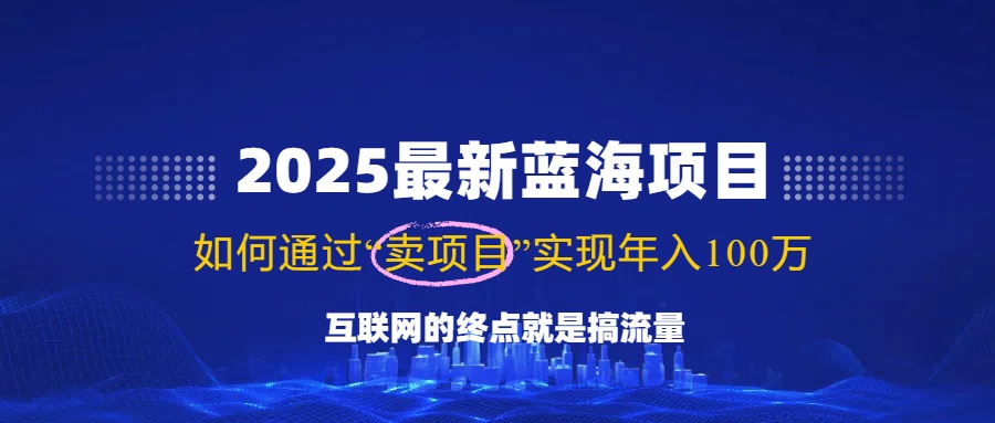 （14305期）2025最新蓝海项目，零门槛轻松复制，月入10万+，新手也能操作！-东升网创