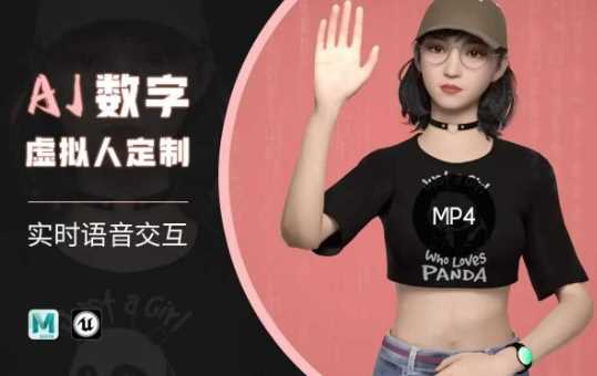 Ai数字人虚拟(智能体)实时语音交互特训营，​自行定制超写实角色AI数字人交互技术-东升网创