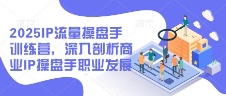 2025IP流量操盘手训练营，深入剖析商业IP操盘手职业发展（更新）-东升网创