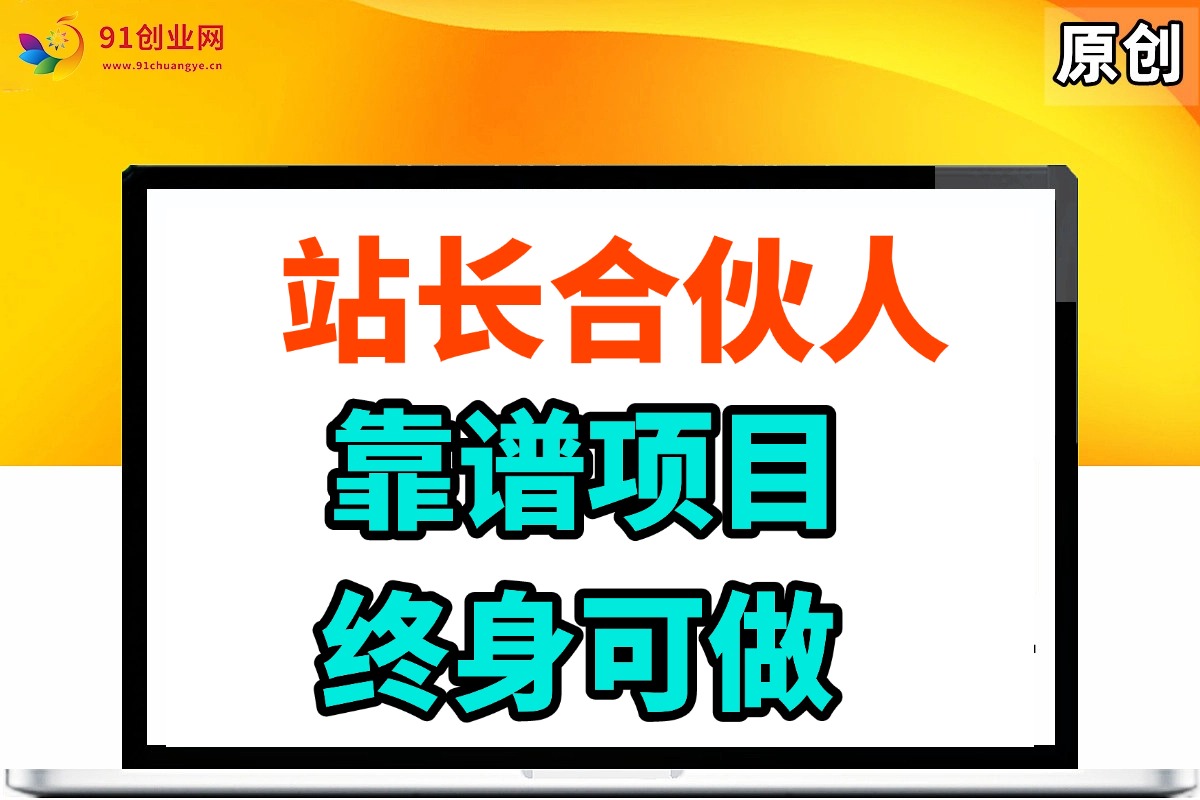 （14633期）站长合伙人，入门级运营教程，靠谱项目，终身可做，超低成本创业，终身利润。-东升网创