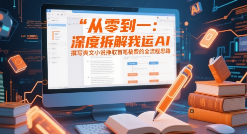 从零到一：深度拆解我运用AI撰写爽文小说挣取首笔稿费的全流程思路-东升网创
