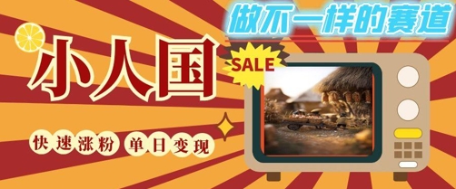 DeepSeek+绘图+视频制作小人国微观视频，小白轻轻松松上手，条条爆款，条条变现，单日就能收益-东升网创