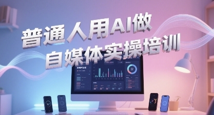 普通一个人用AI做自媒体，助你轻松开启AI自媒体创作之路-东升网创