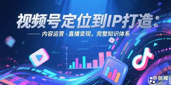（15173期）视频号定位到IP打造：账号搭建-内容运营-直播变现，完整知识体系-东升网创